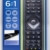 Philips SRP5016/10 Universal Fernbedienung (6-in-1, TV, Blu-ray, STB, STR, SB, AUX) schwarz - 3